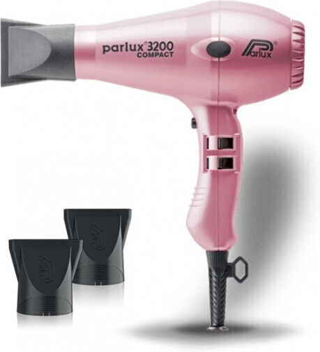 Parlux 3200 Compact Професионален Сешоар 1900W Розов