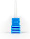 UpLac Nail Drill Ceramic Bit with Cone Head Blue