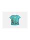 Joyce Kids T-shirt Turquoise