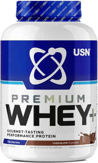 USN Whey+ Premium Protein Whey with Flavor Chocolate 2kg