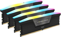 Corsair Vengeance RGB 192GB DDR5 RAM mit 4 Modulen (4x48GB) und Geschwindigkeit 5200 für Schreibtisch