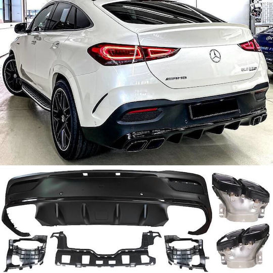 Carner Diffusor Auto Rückseite Kompatibel mit Mercedes-Benz Gesellschaft für elektronischen Handel 2019+