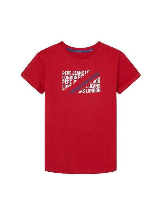 Pepe Jeans Kids' T-shirt Red