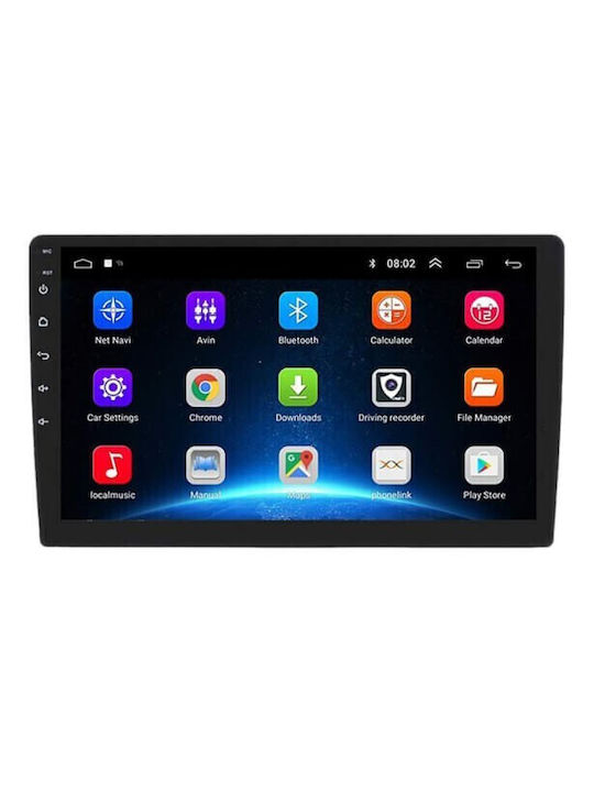 PerVoi Car-Audiosystem 2DIN (Bluetooth/USB/AUX/WiFi/GPS) mit Touchscreen 9"