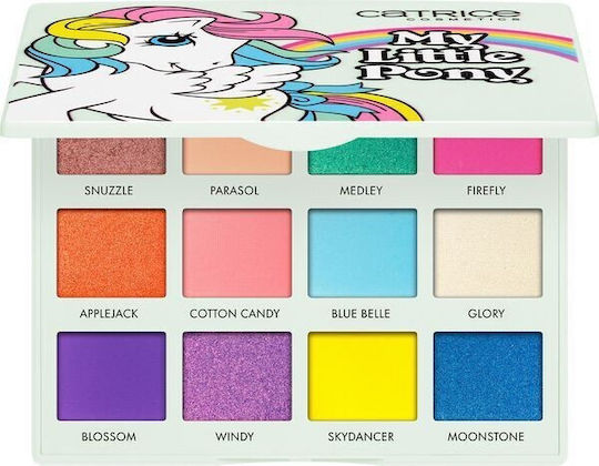 Catrice Cosmetics My Little Pony Limited Edition Παλέτα με Σκιές Ματιών σε Στερεή Μορφή C01 Dreaming Of Rainbows 16gr