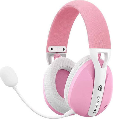 Havit Fuxi H1 Wireless On Ear Gaming Headset with Connection USB Pink