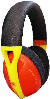 Havit Fuxi H1 Ασύρματο On Ear Gaming Headset με σύνδεση USB Commemorative Edition Yellow/Black/Red