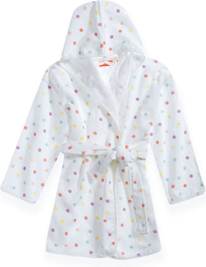 Nef-Nef Homeware Baby Bademantel Kapuzen Baby Bugs Weiß