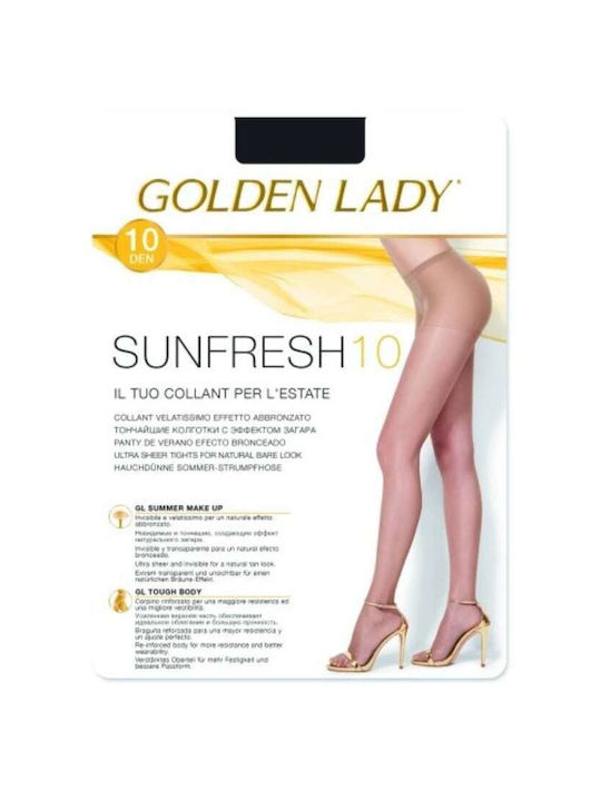 GOLDEN LADY Sunfresh tights -10DEN 39P-VZ 319A DAKAR Beige