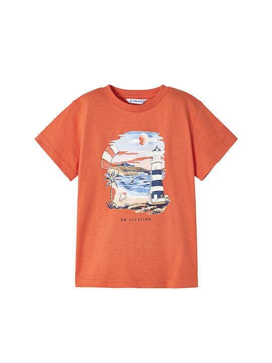 Mayoral Kids T-shirt Orange