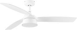 Lucci Air Bronx 132cm with Light White