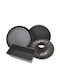 Max Home Non-stick Aluminum Cake Baking Pan 5pcs