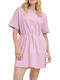 Ugg Australia Anisha Καλοκαιρινό Mini Φόρεμα Ροζ