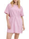 1136836 Summer Mini Dress Pink
