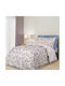 Das Home Sheet Set Single Cotton 8827 Light Blue 170x260cm 3pcs