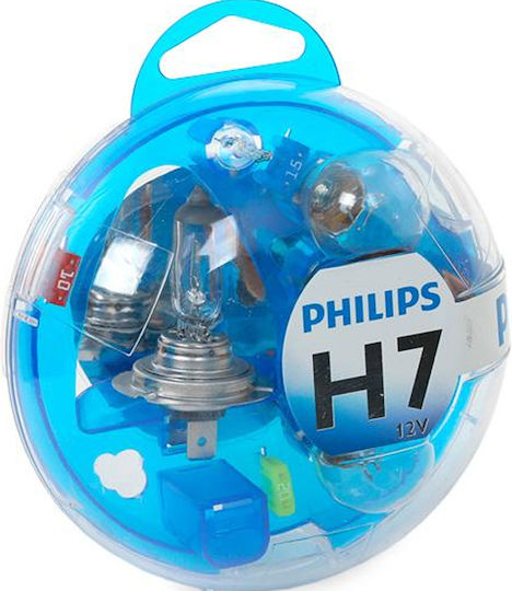 Philips Lămpi Autoturismului H7 Halogen 4000K Alb natural 12V 55W 3buc