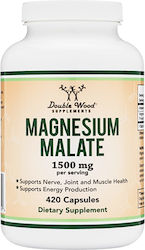 Double Wood Magnesium Malate 420 κάψουλες