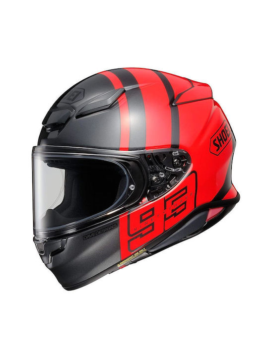 Shoei NXR2 MM93 Retro Full Face Helmet 1390gr Track TC-1