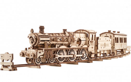 Ugears Jucărie de Construcție din Lemn Hogwarts Express