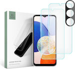 Tech-Protect Supreme Set Gehärtetes Glas 2Stück (Samsung Galaxy A14 5G)