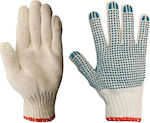 Bormann Pro BPP2472 PVC Safety Cotton Gloves Multicolour 051787