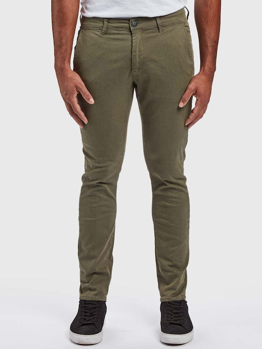 Gabba Paul Παντελόνι Chino Ελαστικό Army