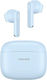 Usams BHUUS03 Earbud Bluetooth хендсфри Слушалки с Кутийка за Зареждане Син