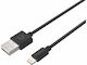 Cygnett USB-A to Lightning Cable Black 0.1m (CY2721PCCSL)