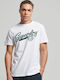 College T-shirt Λευκό