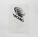 Tankpad Racing Honda transparent (litere negre)