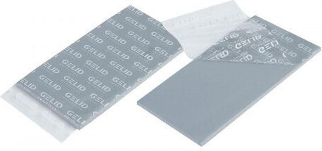 Gelid Solutions GP-Extreme Термична Подложка 80x40, 1,0 мм (2 бр.) Сива
