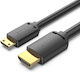 Vention HDMI 2.0 Premium High Speed 4K 60Hz HDR Cable mini HDMI male - HDMI male 2m Μαύρο