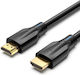 Vention HDMI 2.1 Ultra High Speed 48Gbps 4K 120Hz HDR VRR Cable HDMI Male - HDMI Male 2m Black