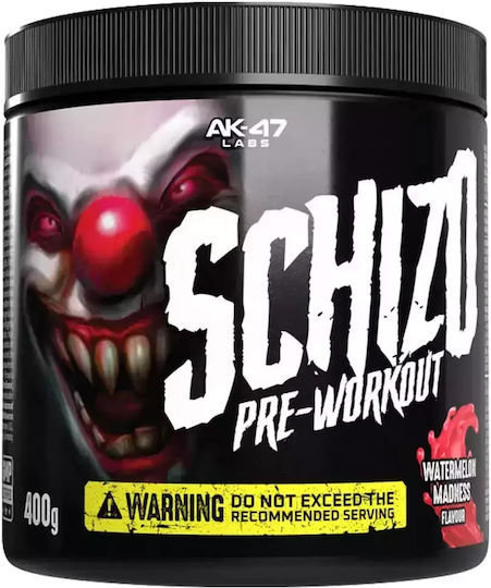 AK-47 Labs Schizo Pre-Workout 400g Wassermelone Wahnsinn