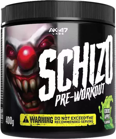 AK-47 Labs Schizo Pre Workout 400gr Edens Apple