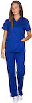 Alezi Women's Pants & Blouse Set Blue