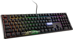 Ducky One 3 Gaming Μηχανικό Πληκτρολόγιο με Cherry MX Silent Red διακόπτες και RGB φωτισμό (Αγγλικό US)