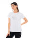 Splendid Γυναικείο T-shirt Λευκό με Στάμπα