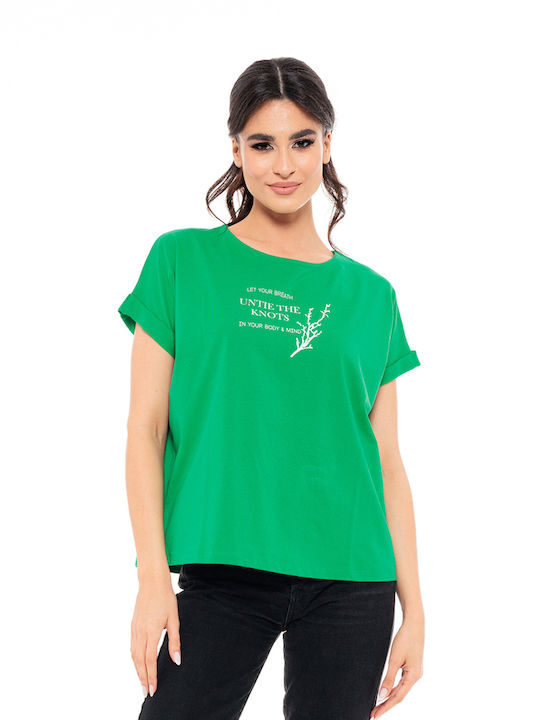 Splendid Feminin Tricou Verde