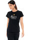 Γυναικείο T-shirt Μαύρο
