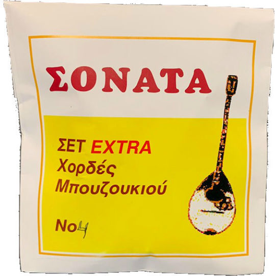 Sonata Номер 4 Набор Струни За Бузуки 11 - 14"