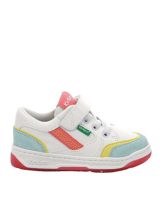 Kouic Παιδικά Sneakers με Σκρατς Λευκά