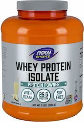 Now Foods Sports Whey Protein Isolate Ванилов крем 2.268kg Now Foods Sports Whey Protein Isolate Ванилов крем 2.268kg