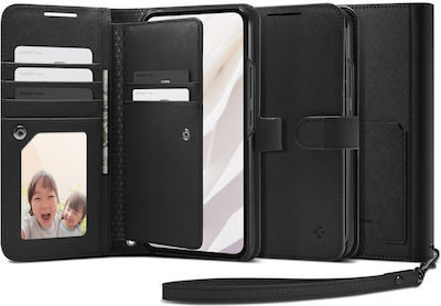 Spigen S Wallet Δερματίνης Μαύρο (Galaxy A54)