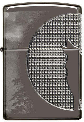 Zippo Armor Ветроустойчив Запалка с Пламък в Сив Цвят