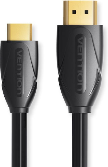 Vention HDMI 2.0 Premium Hochgeschwindigkeits 4K 60Hz HDR Kabel Mini-HDMI-Stecker - HDMI-Stecker 2m Schwarz