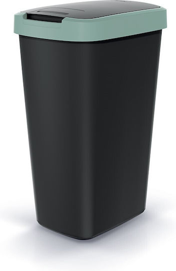 Prosperplast Кошче Keden Compacta Q За Рециклиране Пластмасово Зелено / Черно 45л