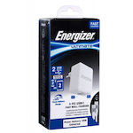 Energizer Φορτιστής με Ενσωματωμένο Καλώδιο USB-C 18W Power Delivery (UK Plug) Λευκός