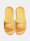 Nike Victori One Women's Slides Topaz Gold/Sail-Laser Orange CN9677-701