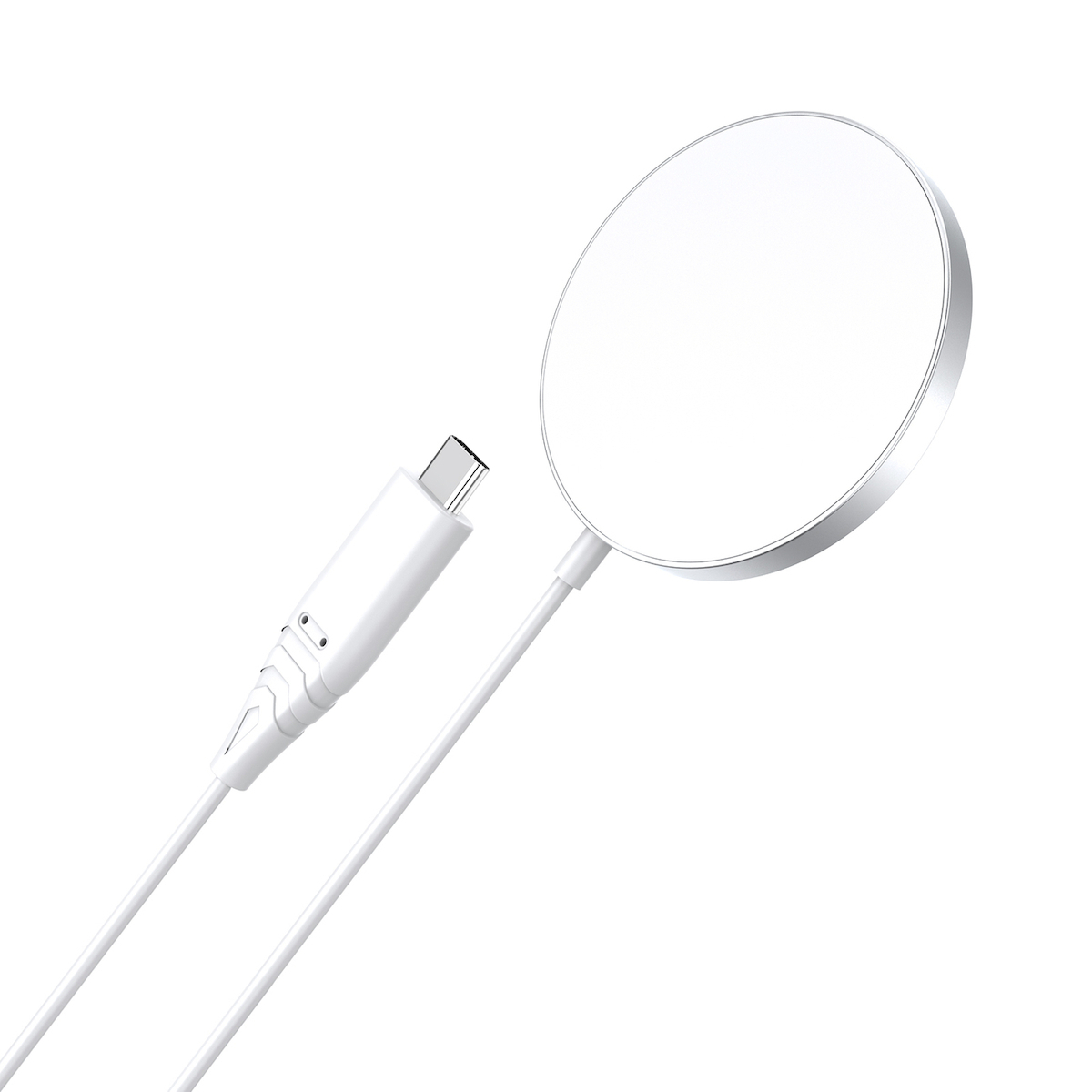 Choetech T518 Magnetic Wireless Charger 15W (white)